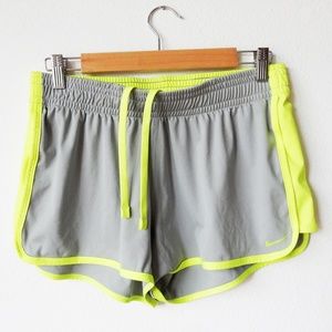 Gray Nike dry fit shorts